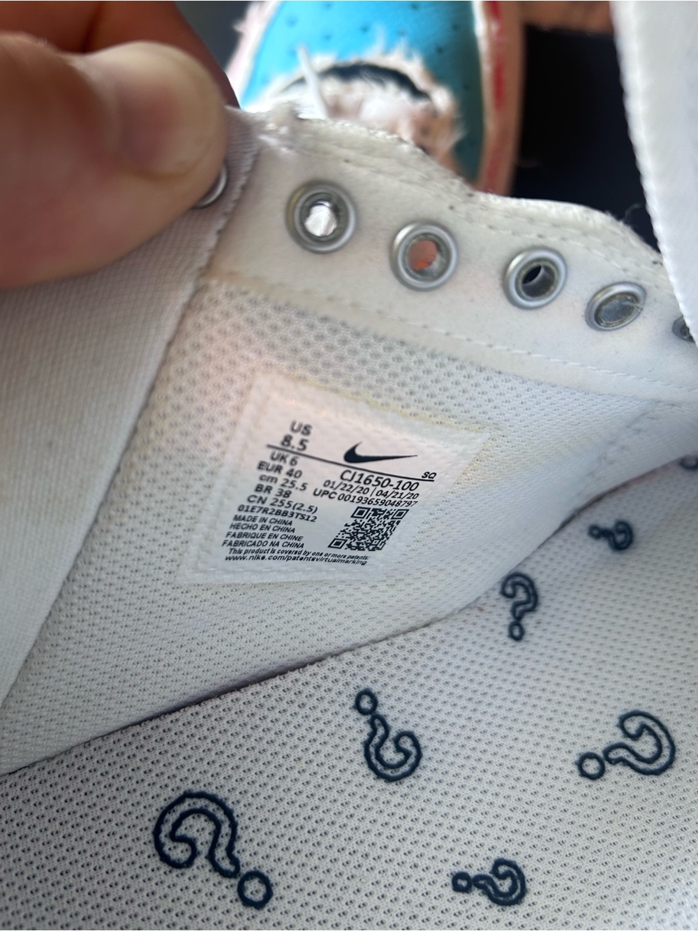 Nike Air Force 1 reveal tear away - Picture 7 of 7